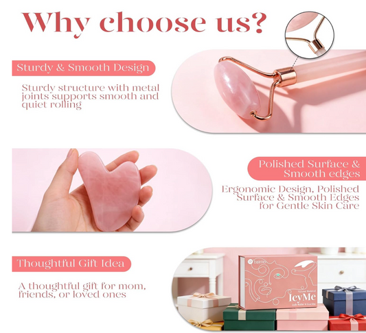 Silicone Ice Roller for Face - Reusable Facial Ice Mold Massager