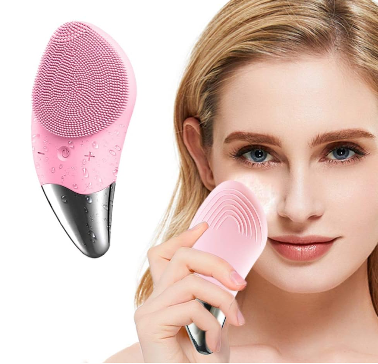 Electric Silicone Facial Cleansing Brush - Deep Pore Cleanser