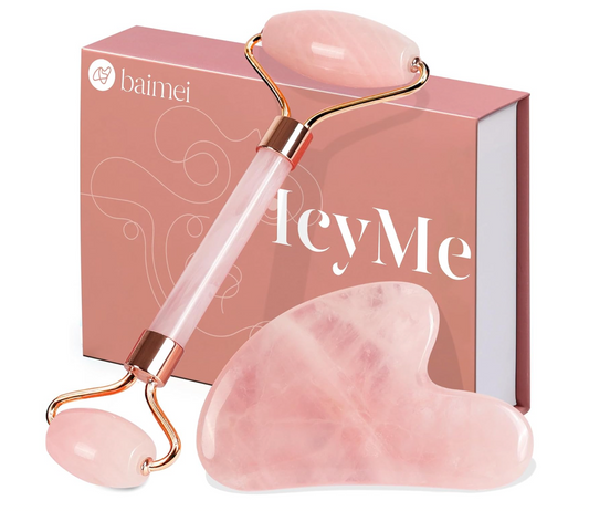 Silicone Ice Roller for Face - Reusable Facial Ice Mold Massager