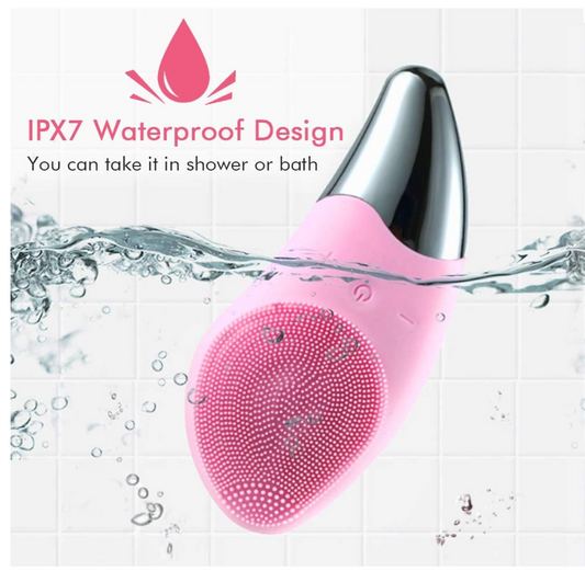 Electric Silicone Facial Cleansing Brush - Deep Pore Cleanser