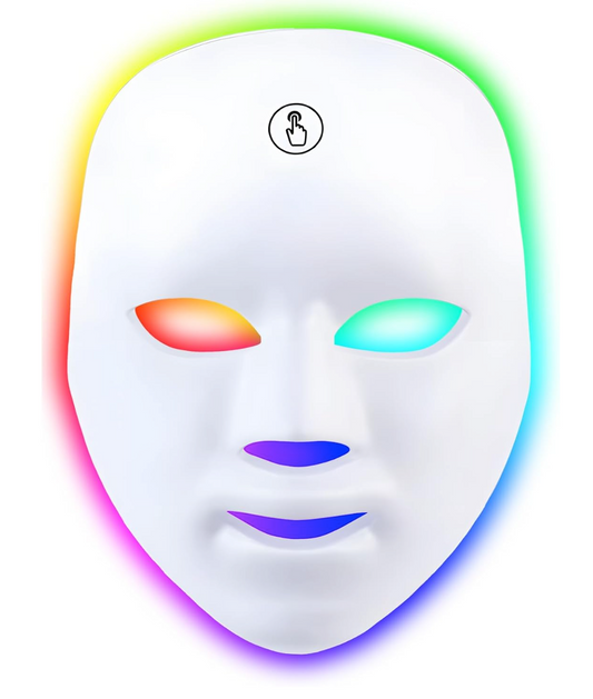 LED Light Therapy Mask - 7 Color Facial Skin Rejuvenation